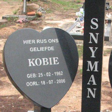 SNYMAN Kobie 1962-2006