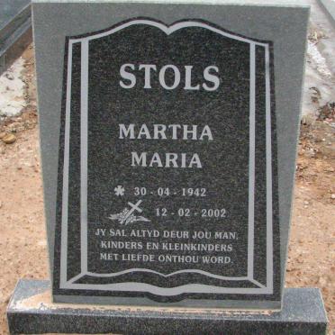 STOLS Martha Maria 1942-2002
