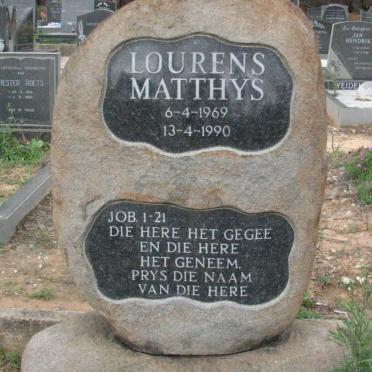 TOIT Lourens Matthys, du 1969-1990