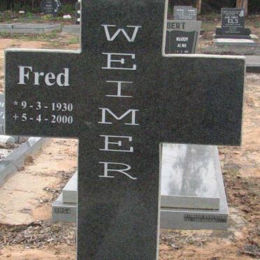WEIMER Fred 1930-2000