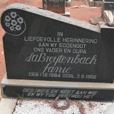 BREYTENBACH S.A. 1894-1962