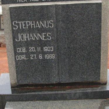 ? Stephanus Johannes 1903-1969