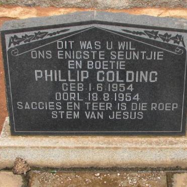 GOLDING Philip 1954-1954