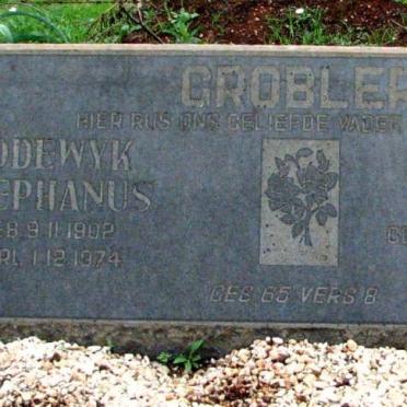 GROBLER Lodewyk Stephanus 1902-1974 &amp; Gertruida Jacoba v.d. WESTHUIZEN 1903-1994