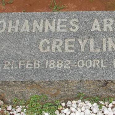 GREYLING Johannes Arnoldus 1882-1955 &amp; Dina Magrieta Aletta 1891-1983