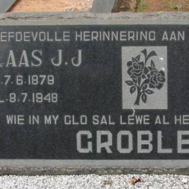 GROBLER Nicolaas J.J. 1879-1948 &amp; Alice G. 1886-1948
