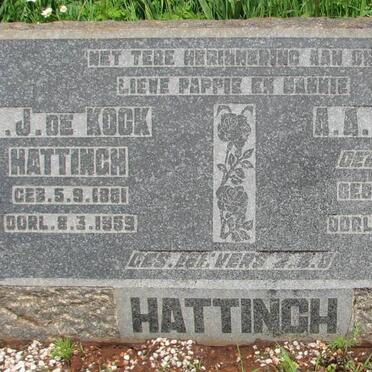 HATTINGH M.J. de KOCK 1881-1959 &amp; A.A. VILJOEN 1888-1966
