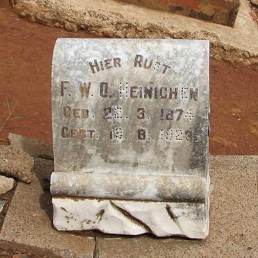 HEINICHEN F.W.O. 1874-1923