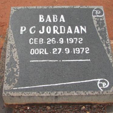 JORDAAN P.C. 1972-1972