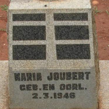 JOUBERT Maria 1946-1946