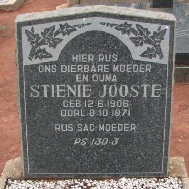 JOOSTE Stienie 1906-1971
