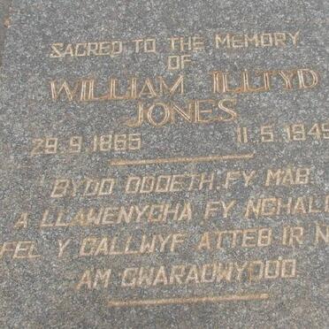 JONES William Illtyd  1865-1945