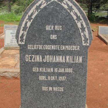 KILIAN Gezina Johanna nee KILIAN 1886-1937