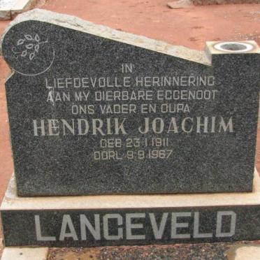 LANGEVELD Hendrik Joachim 1911-1967