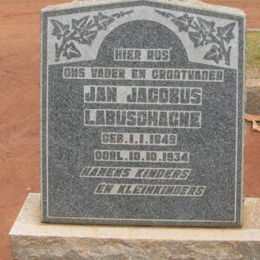 LABUSCHAGNE Jan Jacobus 1849-1934