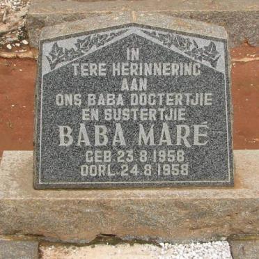 MARÉ Baba 1958-1958