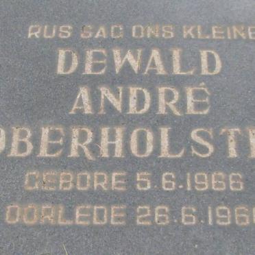 OBERHOLSTER Dewald André 1966-1966