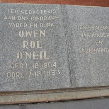 O'NEIL Owen Roe 1904-1983