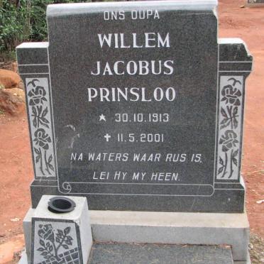 PRINSLOO Willem Jacobus 1913-2001