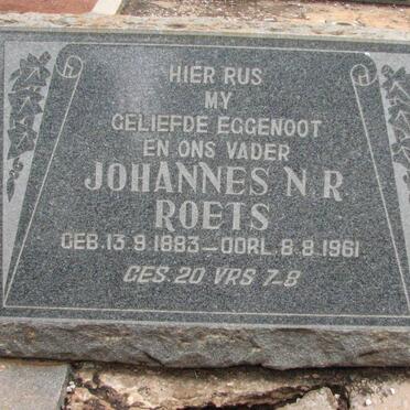 ROETS Johannes N.R. 1883-1961