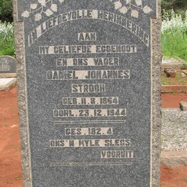 STROOH Daniel Johannes 1864-1944