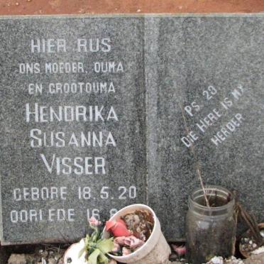 VISSER Hendrika Susanna 1920-