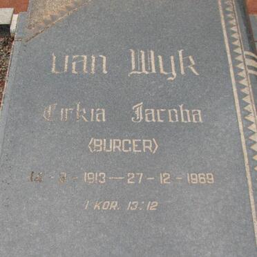WYK Evert Kleynhans, van 1902-1989 &amp; Cirkia Jacoba BURGER 1913-1969
