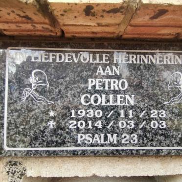 COLLEN Petro 1930-2014