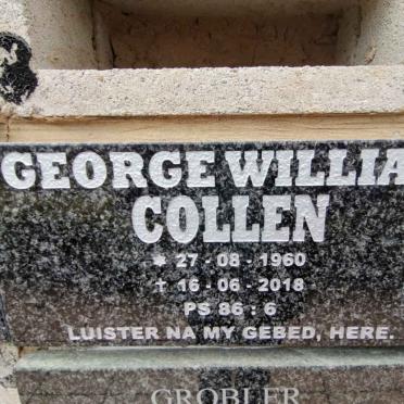 COLLEN George William 1960-2018