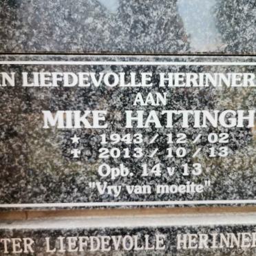 HATTING Mike 1943-2013