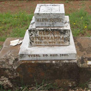 STEENKAMP Hester 1891-1901