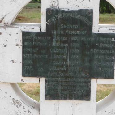 6. Memorial Stone - 1st. Bn. The Royal Irish Regiment 