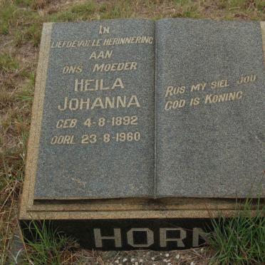 HORN Heila Johanna 1892-1960