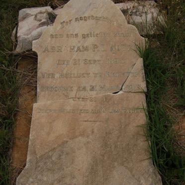 KOTZE Abraham P.L. 1895-1917