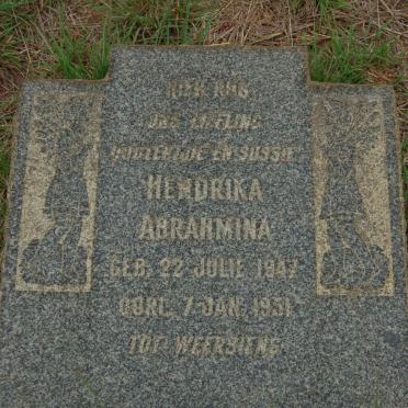 LOMBARD Hendrika Abrahmina 1947-1951