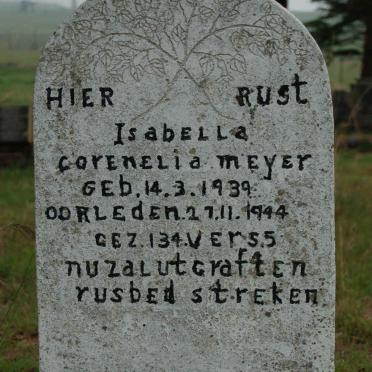 MEYER Isabella Corenelia 1939-1944