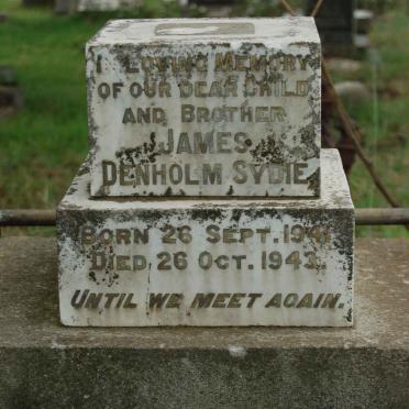 SYDIE James Denholm 1941-1943