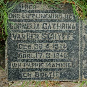 SCHYFF Cornelia Catharina, van der 1944-1948