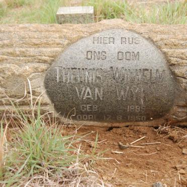 WYK Theunis Wilhelm, van 1885-1950