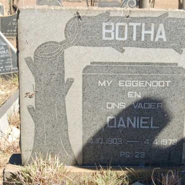 BOTHA Daniel 1903-1973