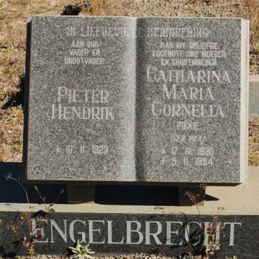 ENGELBRECHT Pieter Hendrik 1923- &amp; Catharina Maria Cornelia PIEK  1930-1994