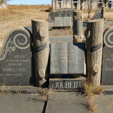 JOUBERT Andries Louis 1913-1971 &amp; Magdel Magdalena 1921-1980