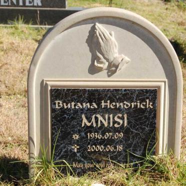 MNISI Butana Hendrick 1936-2000