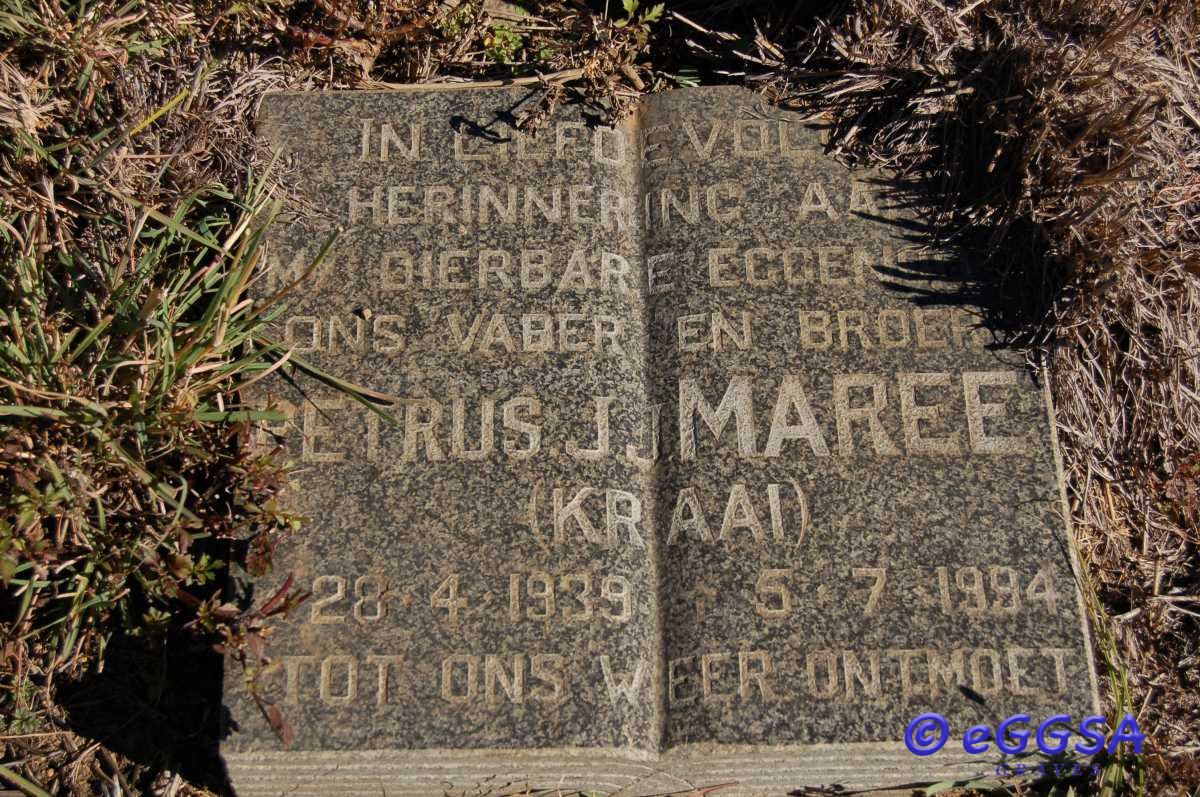 MAREE  Petrus J.J. 1939-1994