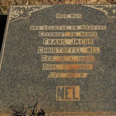 NEL Frans Jacob Christoffel 1884-1961
