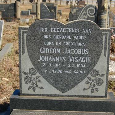 VISAGIE Gideon Jacobus Johannes 1914-1994