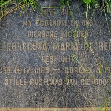 BEER Gerbrechta Maria, de nee SMIT 1885-1955