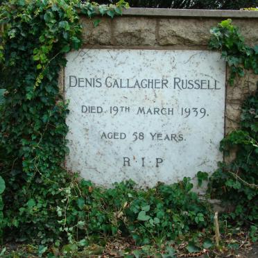 RUSSELL Denis Gallagher -1939