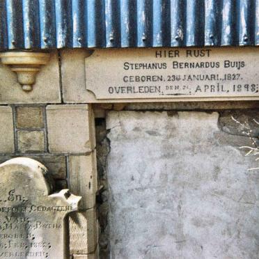 BUIJS Stephanus Bernardus 1827-1893
