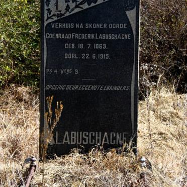 LABUSCHAGNE Coenraad Frederik 1863-1915